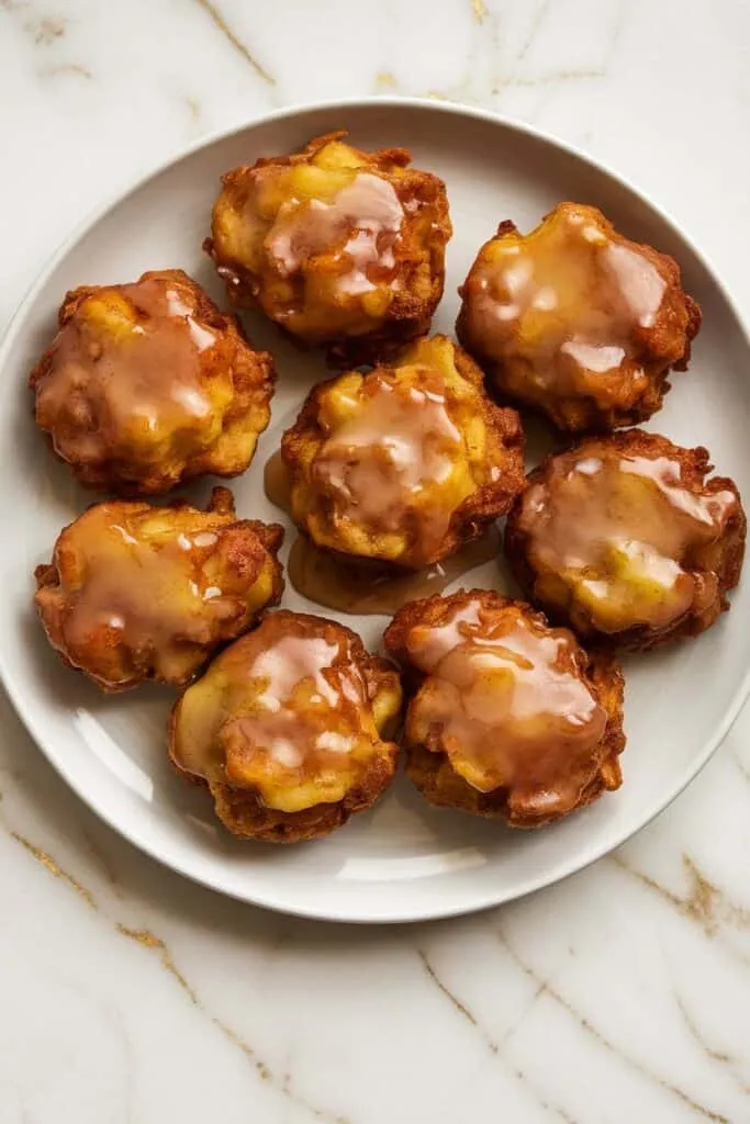Air Fryer Apple Fritters