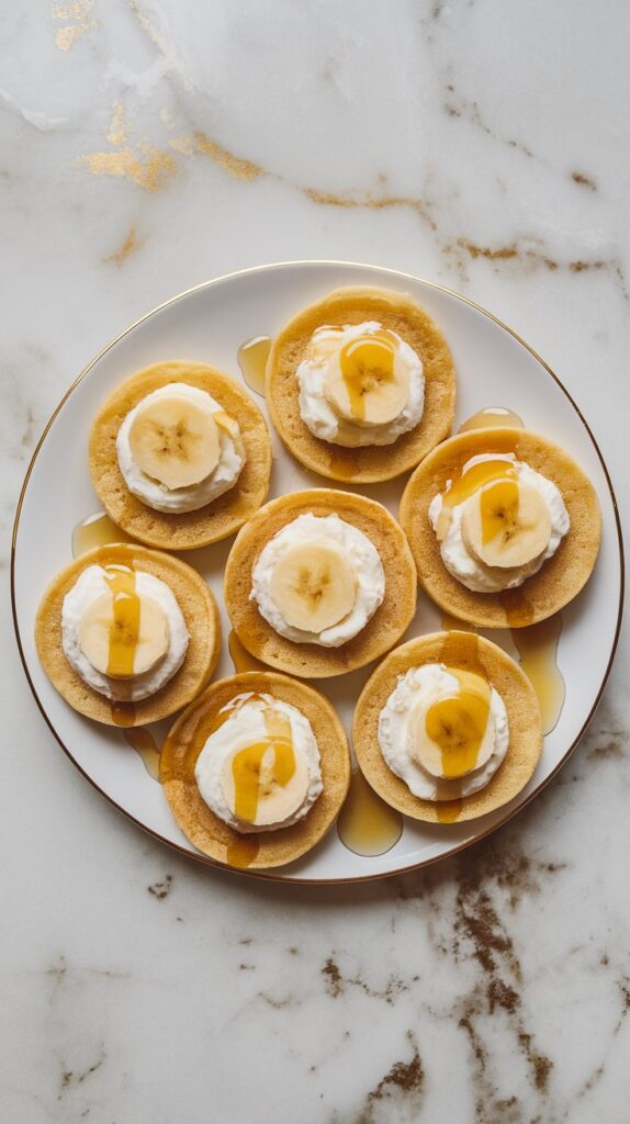Cottage Cheese Banana Pancake