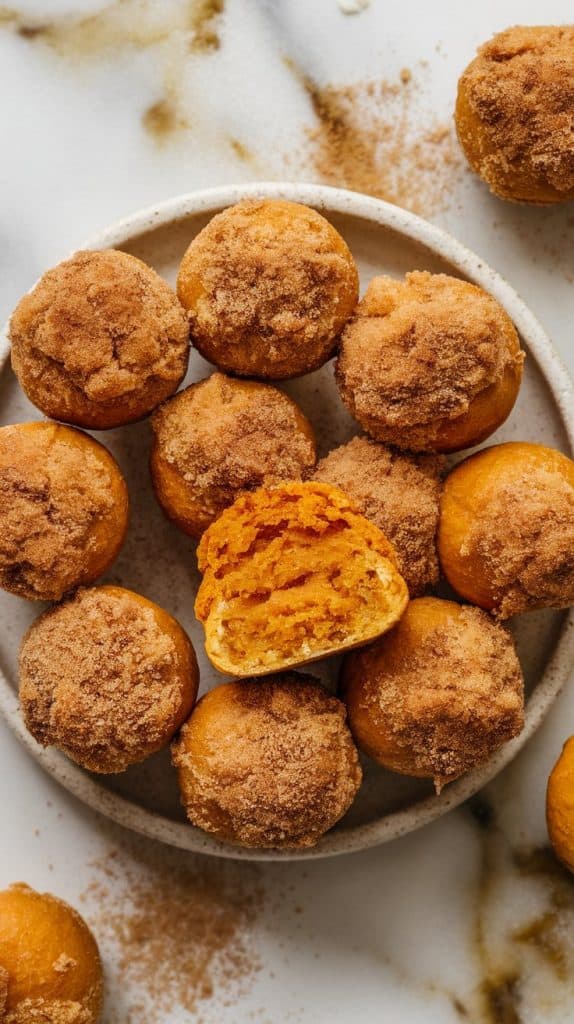 Cinnamon Sugar Pumpkin Bites