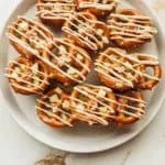 Caramel Apple Pretzel Bites