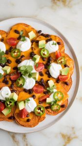 Loaded Sweet Potato Nachos
