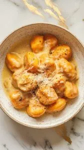 Healthy Sweet Potato Gnocchi