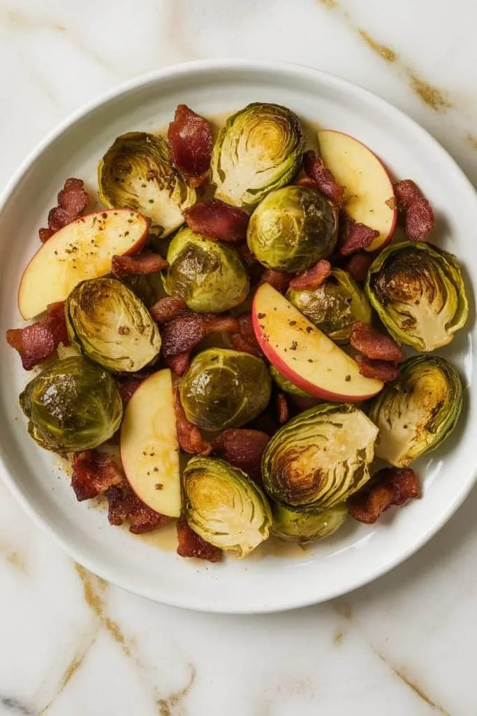 Apple & Bacon Brussels Sprouts