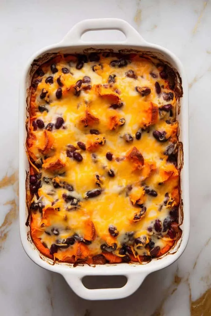 Sweet Potato and Black Bean Casserole