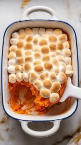 Sweet Potato Casserole with Marshmallows
