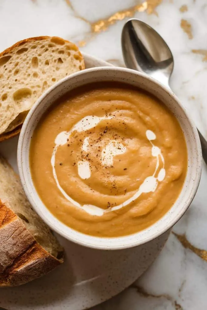 Apple Sweet Potato Soup