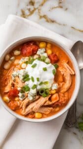 Slow Cooker Buffalo Chicken Chili