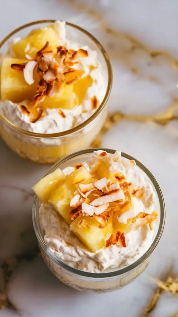 Cottage Cheese & Pineapple Cups