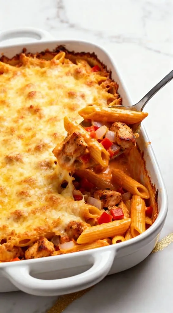 Cottage Cheese Chicken Cajun Chicken Pasta Bake