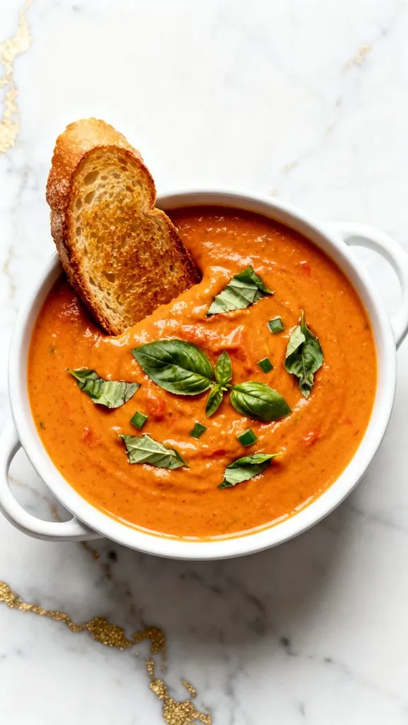 Roasted Pumpkin & Tomato Soup