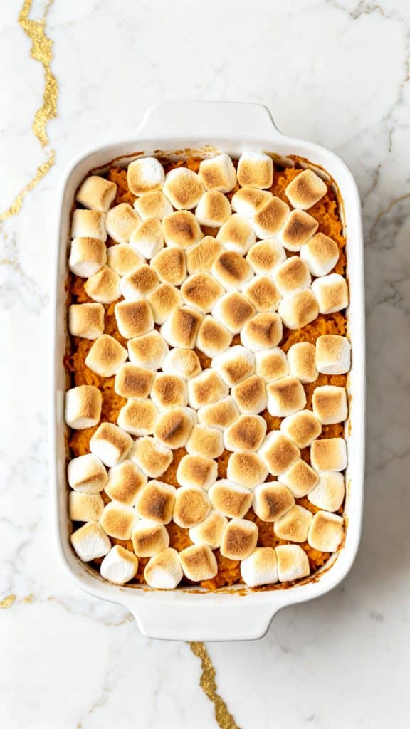 Sweet Potato Casserole with Marshmallows