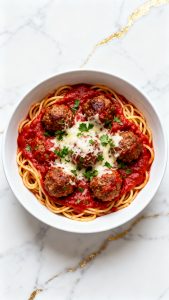 Crockpot Spaghetti and Meatballs