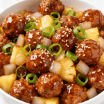 Crockpot Sweet and Sour Meatballs