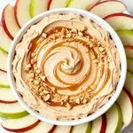 Cottage Cheese Caramel Apple Dip