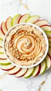 Cottage Cheese Caramel Apple Dip