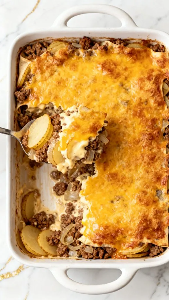 Ground Beef Hobo Casserole