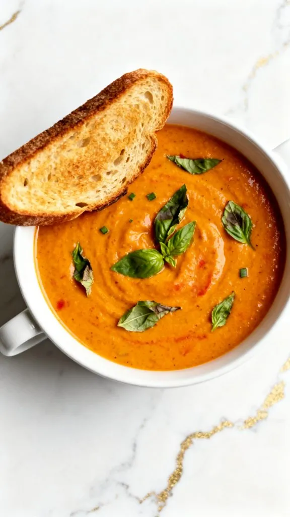Roasted Pumpkin & Tomato Soup