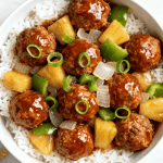 Crockpot Hawaiian Meatballs