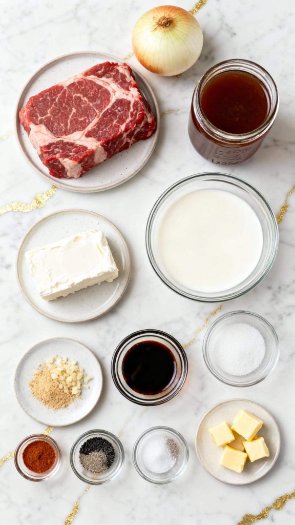 Crockpot Keto Cube Steak and Gravy