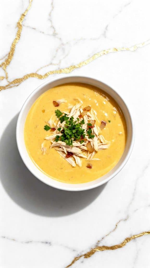 Creamy Keto Chicken Cream Cheese Soup