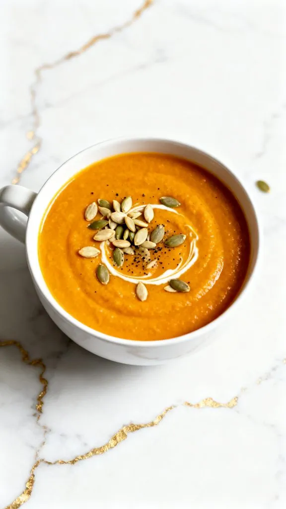 Cottage Cheese Pumpkin Soup