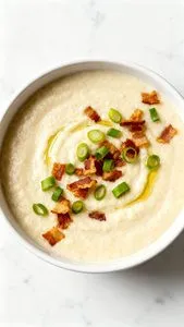 Cottage Cheese Cauliflower Soup