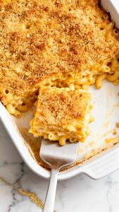 Cottage Cheese Mac and Cheese Casserole