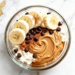 Cottage Cheese Peanut Butter Bowls