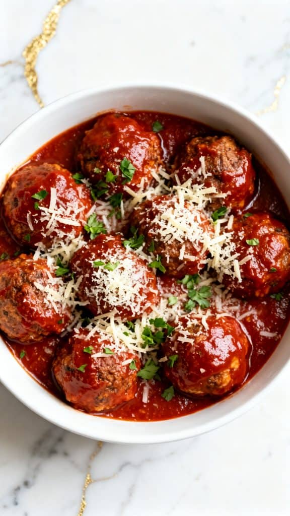 Slow Cooker Italian Meatballs