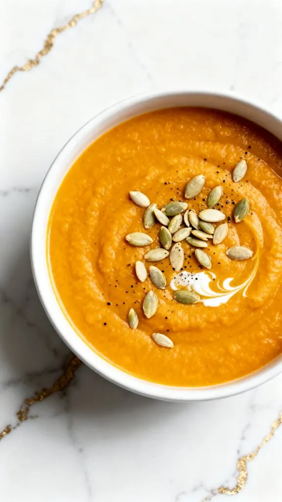 Cottage Cheese Pumpkin Soup