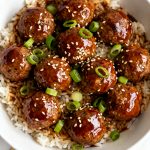 Vegetarian Slow Cooker Asian Meatballs