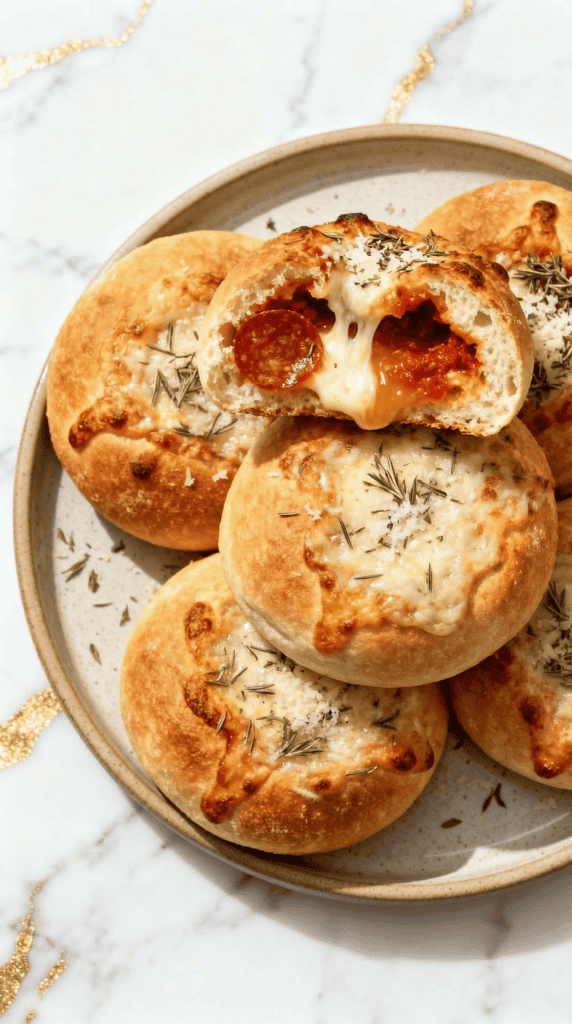 Sourdough Pizza Bombs