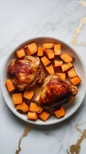 Maple-Glazed Chicken with Sweet Potatoes