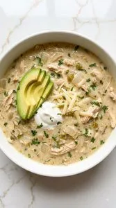 Crockpot Keto White Chicken Chili