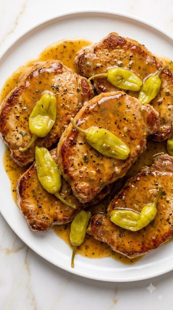 Crock Pot Mississippi Pork Chops