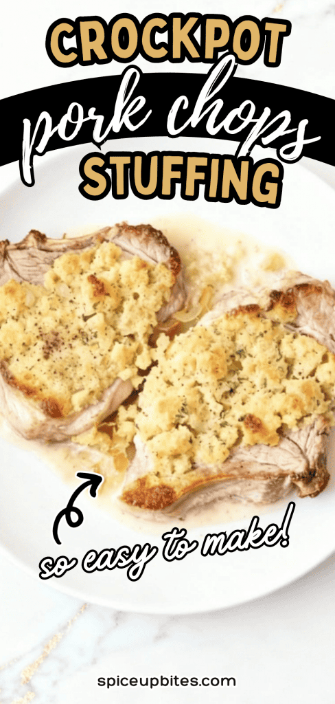Crockpot Pork Chop Stuffing 2