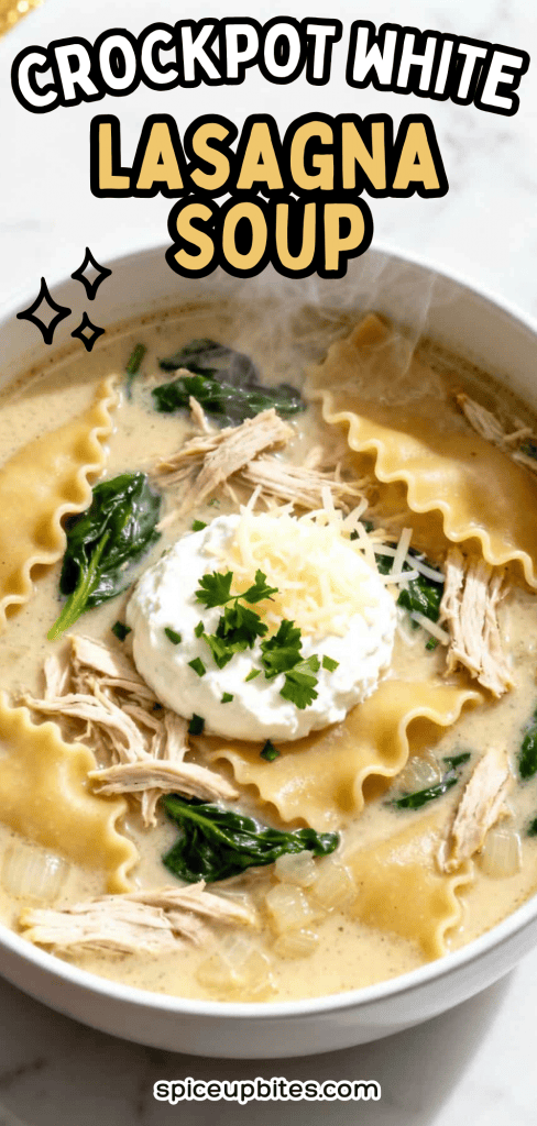 Crockpot White Lasagna Soup 5