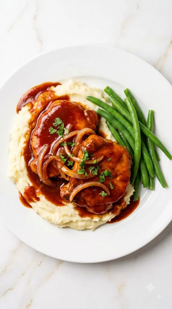 Crockpot BBQ Pork Chops