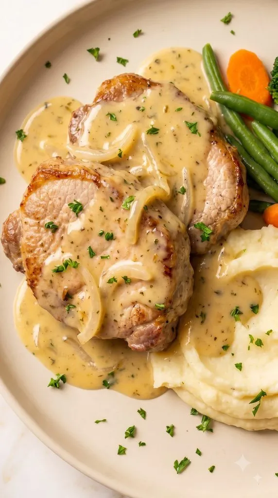 Slow Cooker Creamy Ranch Pork Chops