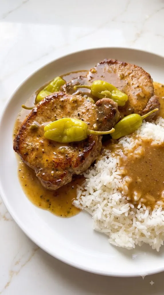 Crock Pot Mississippi Pork Chops
