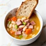 Crockpot Ham and Beans Soup
