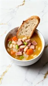 Crockpot Ham and Beans Soup