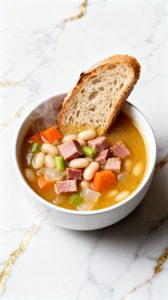 Crockpot Ham and Beans Soup