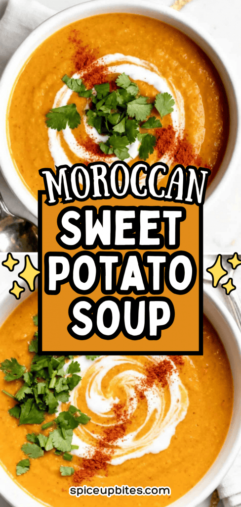 Moroccan Sweet Potato Soup 7