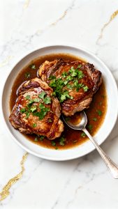 Crockpot Brown Sugar Pork Chops