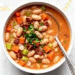 Slow Cooker Bean and Bacon Soup