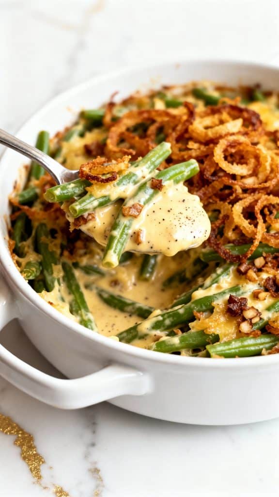 No-Mushroom Green Bean Casserole