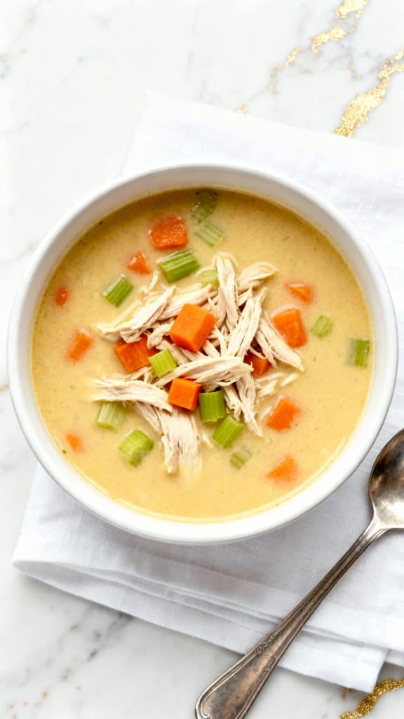 Cottage Cheese Chicken Soup