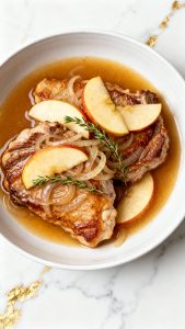Crock Pot Apple Pork Chops