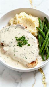 Slow Cooker Creamy Ranch Pork Chops